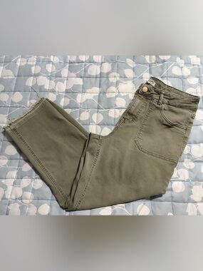 Maurices Cropped Pants with Frayed Hem